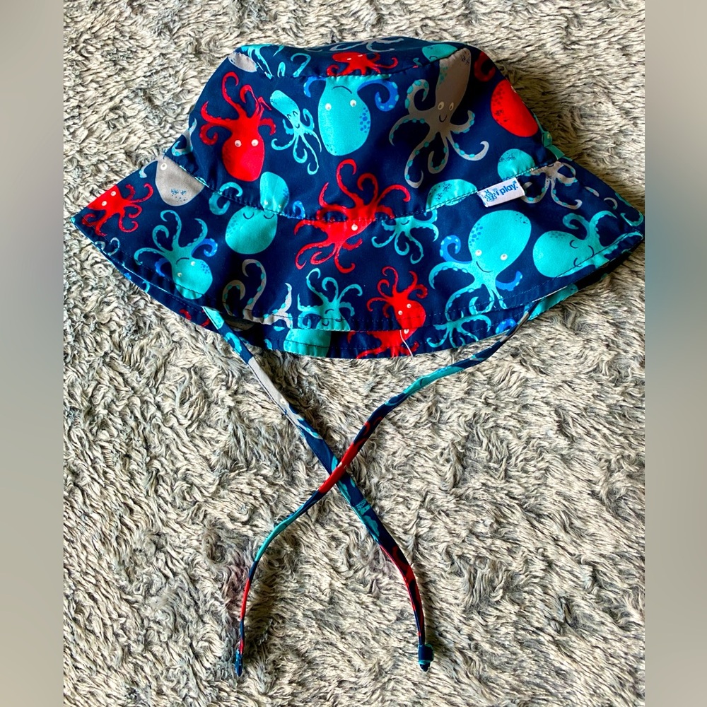 Toddler Boys Bucket Hat - Octopus 🐙 design - 2T-4T - Picture 2 of 9